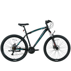 Kalnų dviratis Bisan MTS4600 MD 26", juodas/mėlynas kaina ir informacija | Dviračiai | pigu.lt
