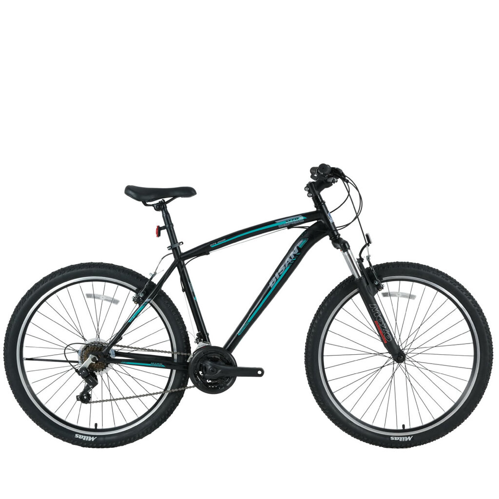 Kalnų dviratis Bisan MTS4600 VB 26", juodas/mėlynas цена и информация | Dviračiai | pigu.lt