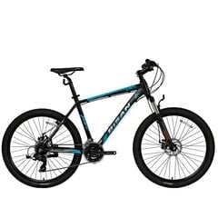 Kalnų dviratis Bisan MTX7050 HD 29", juodas/mėlynas kaina ir informacija | Dviračiai | pigu.lt