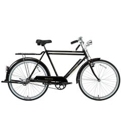 Miesto dviratis Bisan Roadstar Classic 26", juodas kaina ir informacija | Dviračiai | pigu.lt