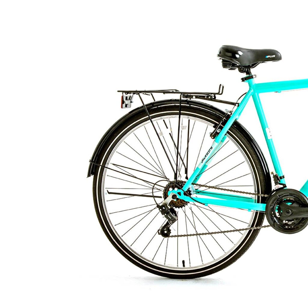 Miesto dviratis Bisan Hardy 28", mėlynas kaina ir informacija | Dviračiai | pigu.lt