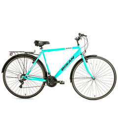 Городской велосипед Bisan 28 Hardy (PR10010413) голубой/черный (21) цена и информация | Велосипеды | pigu.lt