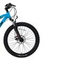 Miesto dviratis Bisan KDX2800 MD 24", mėlynas kaina ir informacija | Dviračiai | pigu.lt
