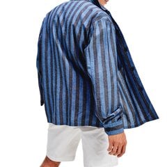 Tommy Hilfiger marškiniai vyrams MW0MW136970A4, mėlyni цена и информация | Мужские рубашки | pigu.lt