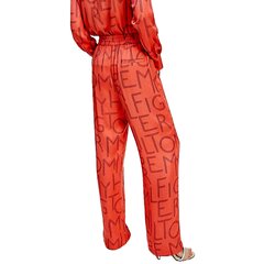 Kelnės moterims Tommy Hilfiger WW0WW274940JG, raudonos цена и информация | Женские брюки | pigu.lt