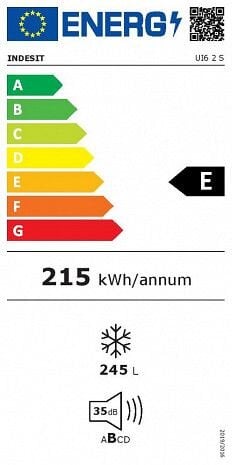 Indesit UI6 2 S kaina ir informacija | Šaldikliai, šaldymo dėžės | pigu.lt