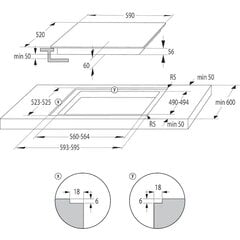 Gorenje GI6401BSCE цена и информация | Варочные поверхности | pigu.lt