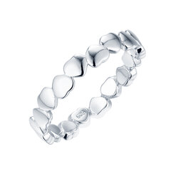Серебряное кольцо Brasco 57155 57155-17 цена и информация | Кольца | pigu.lt