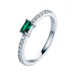 Sidabrinis žiedas su cirkoniais Brasco 57200 kaina ir informacija | Žiedai | pigu.lt