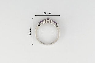 Sidabrinis žiedas su cirkoniais Brasco 54070 kaina ir informacija | Žiedai | pigu.lt