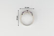 Sidabrinis žiedas su cirkoniais Brasco 54070 цена и информация | Žiedai | pigu.lt