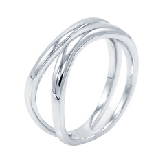 Серебряное кольцо Brasco 57227 57227-20 цена и информация | Кольца | pigu.lt