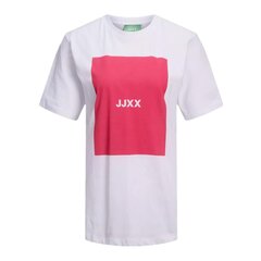 Marškinėliai moterims Jjxx 12204837, balti цена и информация | Женские футболки | pigu.lt