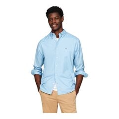 Tommy Hilfiger marškiniai vyrams 88028, mėlyni цена и информация | Мужские рубашки | pigu.lt