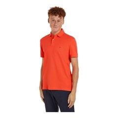 Tommy Hilfiger polo marškinėliai vyrams 88031, oranžiniai цена и информация | Футболка мужская | pigu.lt