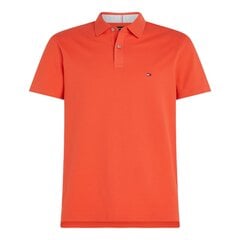 Tommy Hilfiger polo marškinėliai vyrams 88031, oranžiniai kaina ir informacija | Vyriški marškinėliai | pigu.lt