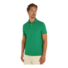 Tommy Hilfiger polo marškinėliai vyrams 88035, žali цена и информация | Мужские футболки | pigu.lt