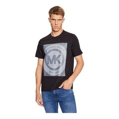 Michael Kors marškinėliai vyrams 88126, juodi цена и информация | Футболка мужская | pigu.lt