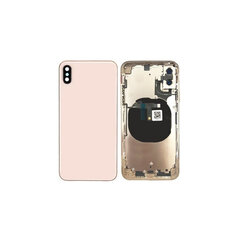 Galinis dangtelis iPhone XS Gold pilnas originalus (used Grade C) kaina ir informacija | Korpusai | pigu.lt