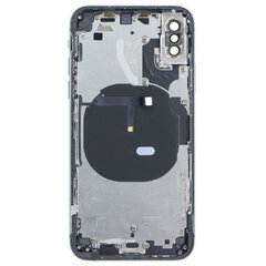 Galinis dangtelis iPhone XS Silver pilnas originalus (used Grade B) kaina ir informacija | Korpusai | pigu.lt