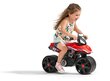 Paspiriamas motociklas Falk, raudonas kaina ir informacija | Žaislai kūdikiams | pigu.lt