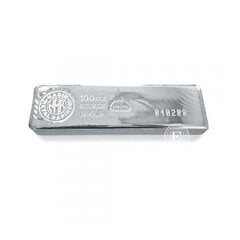 100 oz (3110.34 g) sidabro luitas Nadir Metal Rafineri 999.9 kaina ir informacija | Investicinis auksas, sidabras | pigu.lt