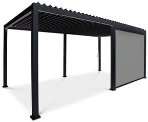 Roletas pavėsinei Pergola Premium Anthracite, 3m kaina ir informacija | Pavėsinės | pigu.lt