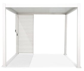 Žaliuzės pavėsinei Pergola Premium White, 93 cm цена и информация | Беседки, навесы, тенты | pigu.lt