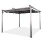 Pavėsinė Pergola SPRINT 3x4, Anthracite/Grey kaina ir informacija | Pavėsinės | pigu.lt