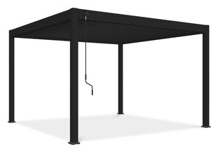 Pavėsinė Pergola DELUXE 3,6x4 Anthracite kaina ir informacija | Hamakai | pigu.lt