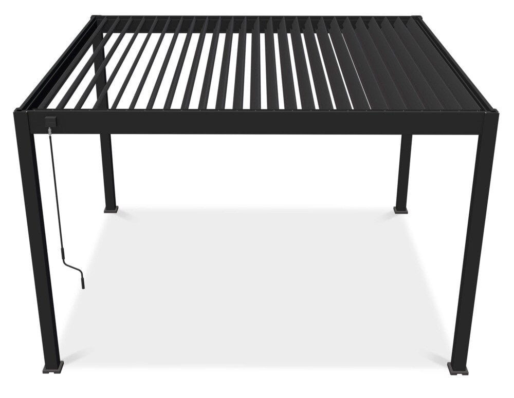 Pavėsinė Pergola DELUXE 3,6x4 Anthracite kaina ir informacija | Hamakai | pigu.lt