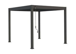 Pavėsinė Pergola ELEGANCE 3x3, Anthracite kaina ir informacija | Hamakai | pigu.lt