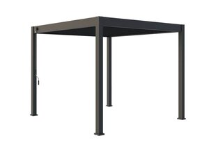 Pavėsinė Pergola ELEGANCE 3x3, Anthracite kaina ir informacija | Hamakai | pigu.lt