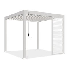 Žaliuzės pavėsinėms Pergola ELEGANCE/DELUXE/FUSION, White, 93 cm kaina ir informacija | Hamakai | pigu.lt