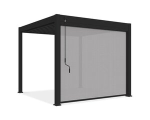 Roletas pavėsinėms Pergola ELEGANCE/DELUXE/FUSION 3 m, Anthracite kaina ir informacija | Hamakai | pigu.lt