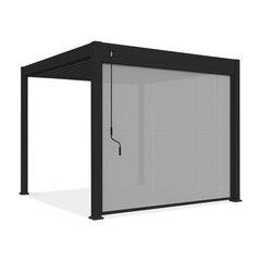 Roletas pavėsinėms Pergola ELEGANCE/DELUXE/FUSION 3 m, Anthracite kaina ir informacija | Hamakai | pigu.lt