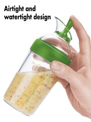 Соусница OXO Salad Dressing Shaker-Green 1176800 цена и информация | Кухонная утварь | pigu.lt