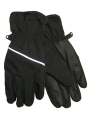 Перчатки MUTKA Softshell Black 4176B 599100165 цена и информация | Шапки, перчатки, шарфы для мальчиков | pigu.lt