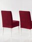 Fotelio užvalkalas Karna Set Jaquard Milano 2911, raudonas kaina ir informacija | Pagalvės, užvalkalai, apsaugos | pigu.lt