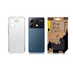 Tactical TPU Cover for Poco X6 5G Transparent цена и информация | Чехлы для телефонов | pigu.lt