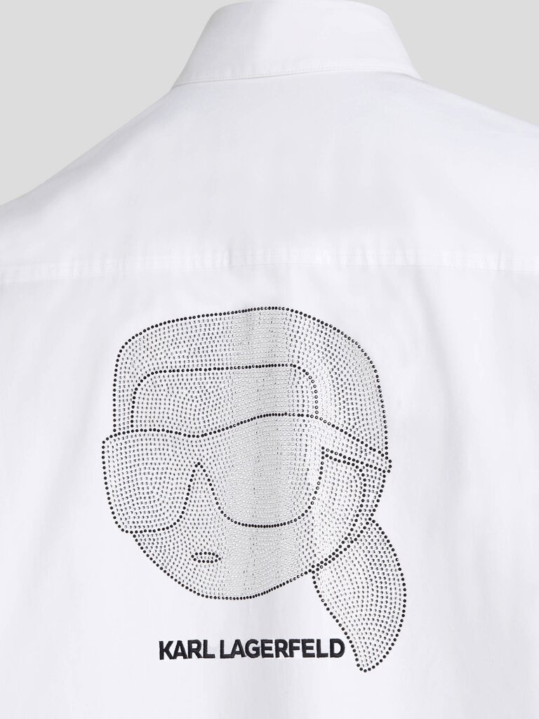 Tunika moterims Karl Lagerfeld 240W1609, balta цена и информация | Tunikos | pigu.lt