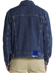Джинсовая куртка KARL LAGERFELD JEANS Regular Denim Washed Mid Blue 240D1404 563760232 цена и информация | Мужские куртки | pigu.lt