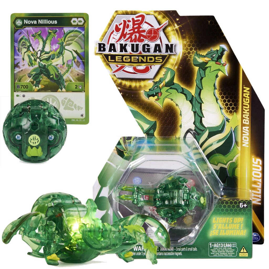 Figūrėlė Nova Nillious Bakugan Legends kaina ir informacija | Žaislai berniukams | pigu.lt