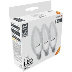 Avide LED lemputės 5W E14 4000K 3vnt kaina ir informacija | Elektros lemputės | pigu.lt