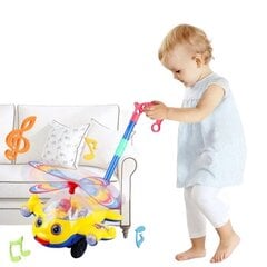 Interaktyvūs vaikiškas vežimėlis Smurf kaina ir informacija | Žaislai kūdikiams | pigu.lt