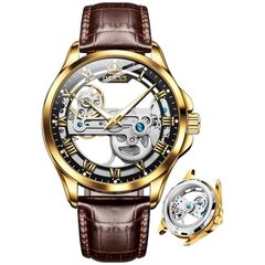 Olevs automatinis vyriškas laikrodis kaina ir informacija | Vyriški laikrodžiai | pigu.lt