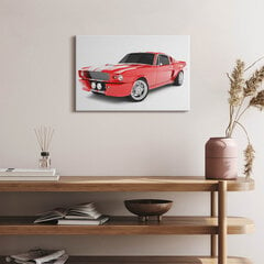 Reprodukcija Sportinis raudonas automobilis kaina ir informacija | Reprodukcijos, paveikslai | pigu.lt