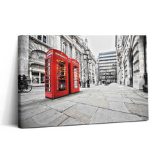Reprodukcija Raudonos telefono būdelės Londone kaina ir informacija | Reprodukcijos, paveikslai | pigu.lt
