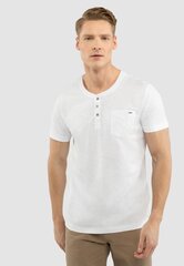 Marškinėliai vyrams Volcano, balti kaina ir informacija | Vyriški marškinėliai | pigu.lt