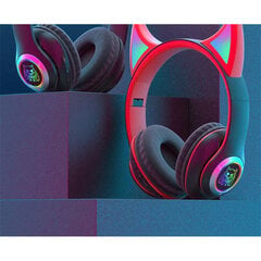 Bluetooth ausinės Berimax NS-92 RGB, su ausytėmis цена и информация | Теплая повязка на уши, черная | pigu.lt